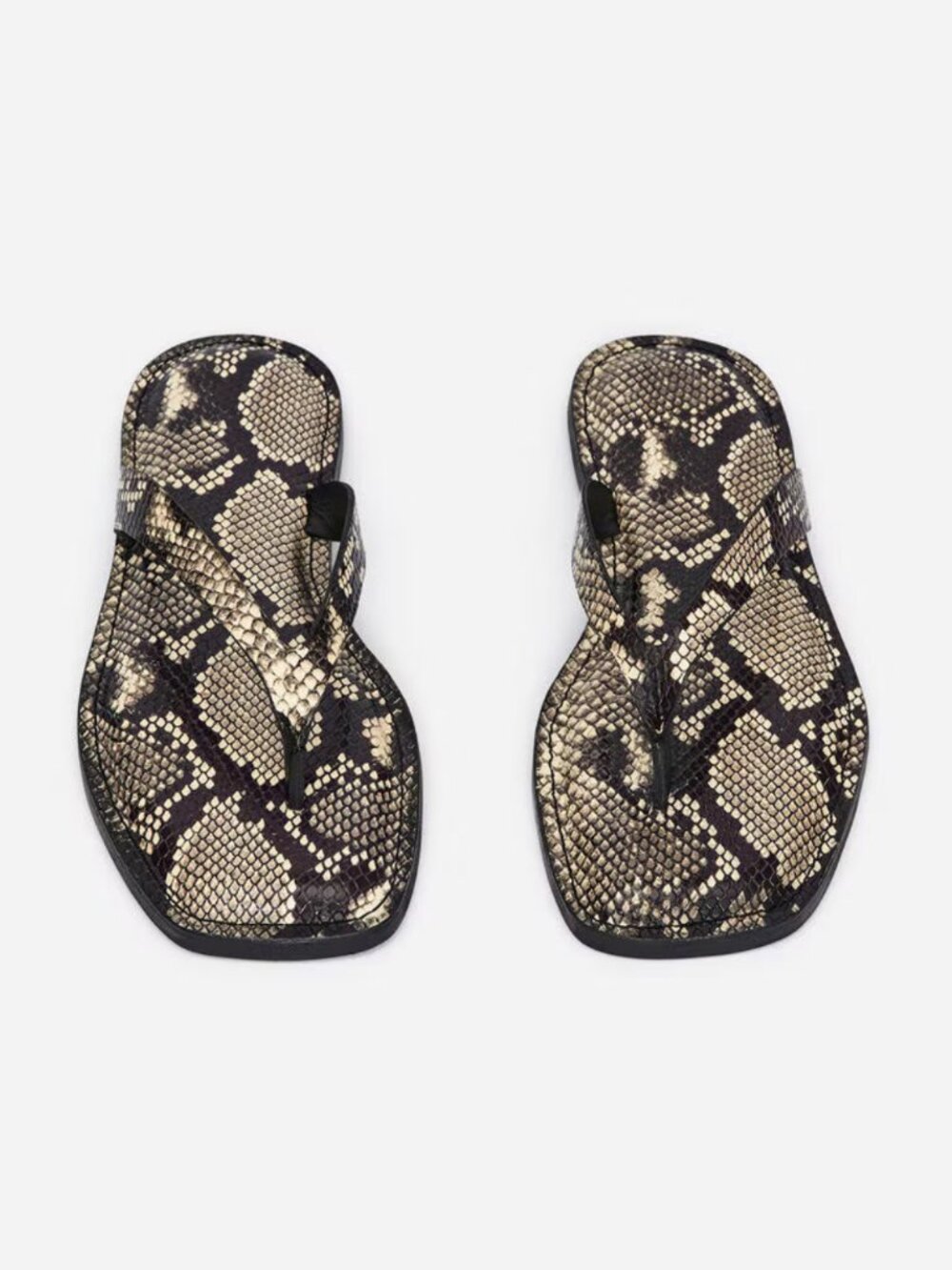 Arket leather flat sandals